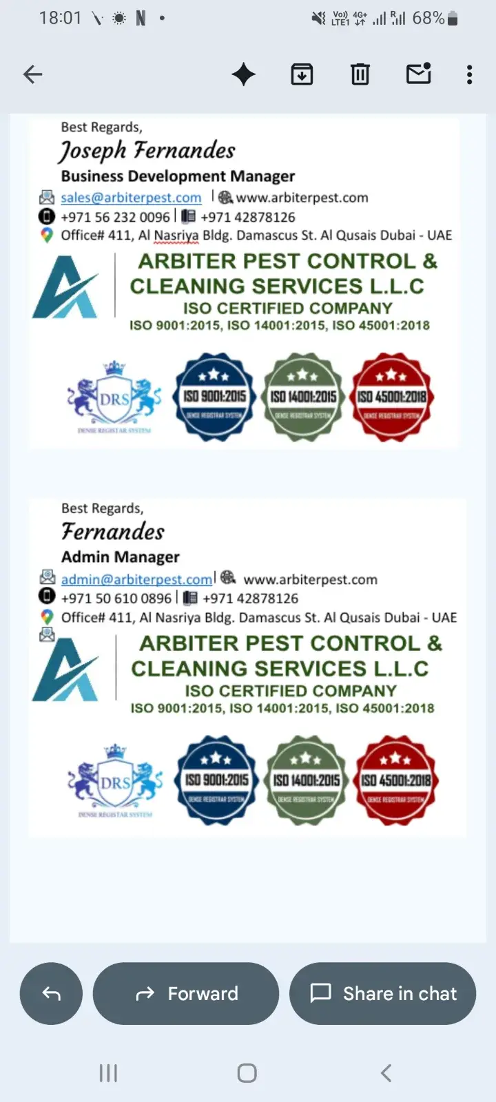 Arbiter Pest Control 1