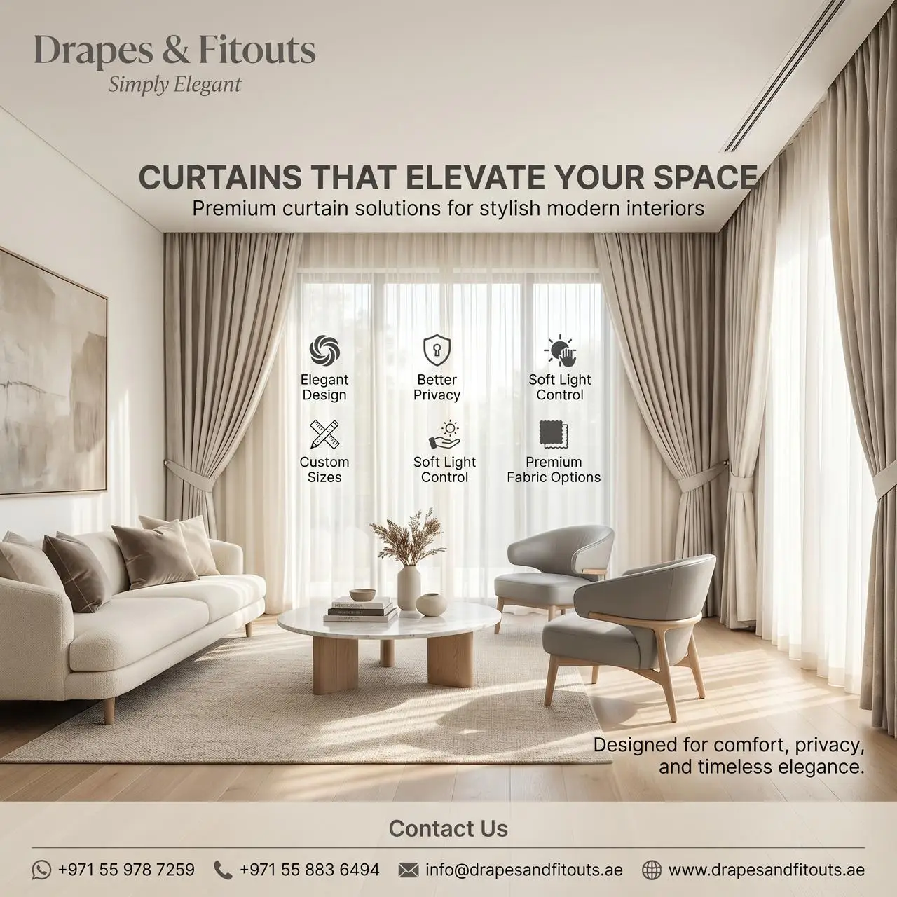 Drapes and Fitouts 3