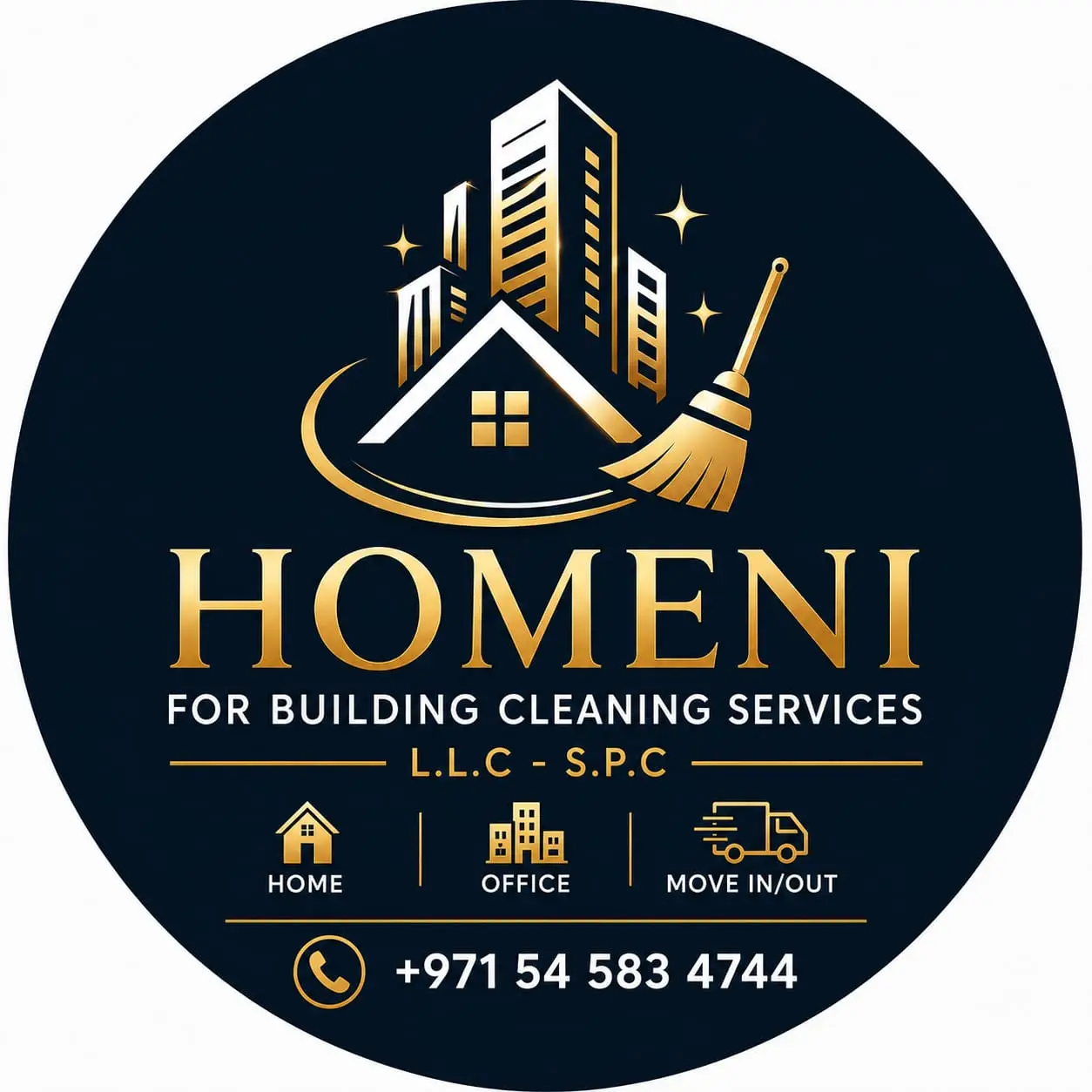 Homeni for Building Cleaning Services
