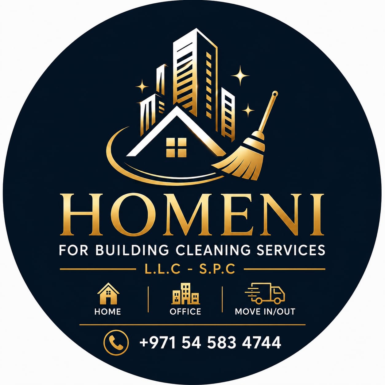 Homeni for Building Cleaning Services